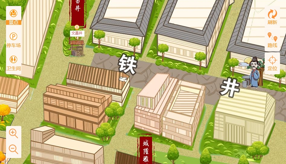 肃宁智慧景区：手绘地图与语音导览的完美融合